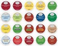 Twinings Keurig 2.0 K Cup Sampler Assortment 20 Count with 10 By The Cup Honey Stix N2