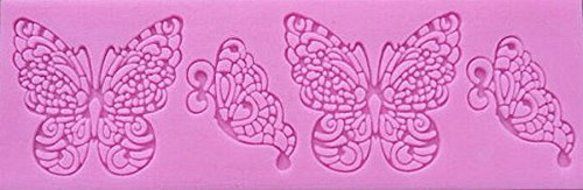 Butterfly Lace Silicone Mold for Fondant, Chocolate, Crafts N2