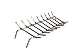 HPC Stainless Steel Fireplace Log Grate, 24 Inch N3