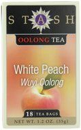 Stash White Peach Oolong Tea with Wuyi Oolong , 1.2 Ounce Box, 18 Count N5