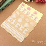 Saver Transparent Lace Seal Stickers Wedding Party Gift Sticker N3