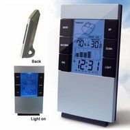 Soly Tech LCD Digital Hygrometer Humidity Thermometer Temperature Meter Indoor Clock N2