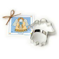 Angel Cookie and Fondant Cutter - Ann Clark - 4.6 Inches - US Tin Plated Steel