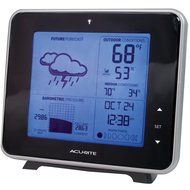 AcuRite 13230 Weather Station with Temperature, Humidity, Moon Phase, Barometric Pressure, Intelli-Time Clock