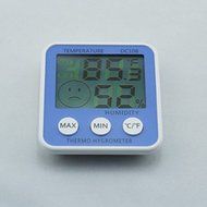 Momoday Digital Large LCD Indoor Hygrometer Thermometer Automatically Humidity Easy Read Display N5