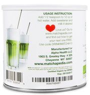 DrinkMatcha - Matcha Green Tea Powder - USDA Organic - 100% Pure Matcha Green tea Powder - Nothing added (1 oz... N7