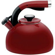 Circulon 2-quart Rhubarb Red Morning Bird Teakettle