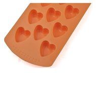 Heart Shape Silicone Cake Mold Silicone Ice Lattice Heart-Shaped Chocolate Mold,Set Of 3