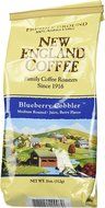 New England Ground Coffee, Blueberry Cobbler, 11oz Bag (Pack of 3)