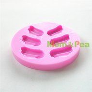 Mom&amp;pea 0628 Wings Shaped Silicone Mould for Fondant Cake Sugar Paste Cake Decoration 3d Cake Toppers Mold 8.6... N2