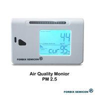 FORBIX SEMICON Pm 2.5 Air Quality Dust And Pollution Monitor For Homes White