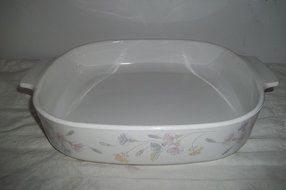 Corning Ware Pastel Bouquet 2.5 Baking Dish