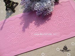 39.5cm*13.3cm Large Size Baking Mats Silicone Lace Mold Fondant Tools Cake Decorating Tools Cake Mold Bakeware...