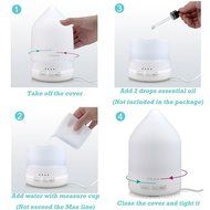 Bengoo 150ml Aromatherapy Essential Oil Diffuser Portable Ultrasonic Cool Mist Aroma Humidifier with Color LED... N3