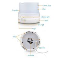 Bengoo 150ml Aromatherapy Essential Oil Diffuser Portable Ultrasonic Cool Mist Aroma Humidifier with Color LED... N4