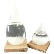 Creative Stylish Desktop Droplet Storm Glass Crafts Weather Storm Forecast Predictor Bottle Barometer (large)