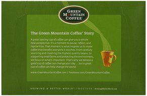 Green Mountain Coffee Breakfast Blend, Keurig K-Cups, 72 Count N63