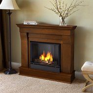 Real Flame Chateau Ventless Gel Fireplace - Espresso N2