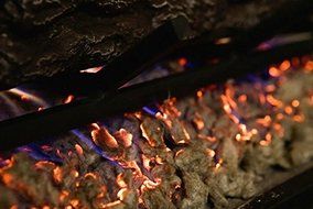 Gas Log Replacement Elegant Fiber Glowing Embers Rock Wool 4 oz Bag New GEF100 N2