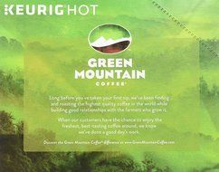 Green Mountain Coffee Breakfast Blend, Keurig K-Cups, 72 Count N82
