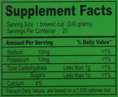1 X China Slim Tea Extra Strength (20 Teabags) N5