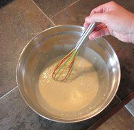 chef habitu&eacute;- Silicone Waffle Baking Molds Set - Includes 2 Red Waffle Molds with 8 Waffles Cavities, Multi-Color... N8