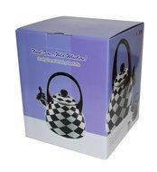 Supreme Housewares Stainless Steel Black Diamond Whistling Tea Kettle