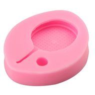 Mr.S Shop DIY Table Tennis Racket silicone Fondant Chocolate Candy Silicone Mold Cake Decorating Tools，Small Size N4