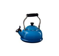 Le Creuset Enamel-on-Steel Whistling 1.7 Quart Teakettle, Flame N4