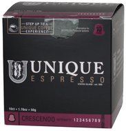 Unique Coffee Roasters Crescendo Espresso Capsules for Nespresso - 10 Count