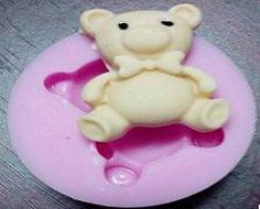 HSE Bears Shape Flower Chocolate Candy 3D silicone Mould Cartoon Figre/cake tools Soap Mold Sugar craft Cake Decoration N2