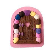 "Fairy House Stone Door Silicone Mold Fondant Cake Decorating Mould" shopping N6