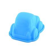 Lariy Car Shaped Silicone Cake Biscuit Baking Mold Tray Blue