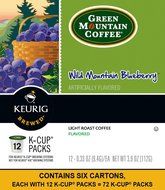 Green Mountain Coffee Breakfast Blend, Keurig K-Cups, 72 Count N103