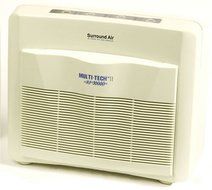 Surround Air Multi Tech II XJ-3000D Air Purifier with HEPA/Carbon/Pre-Filter and Germicidal UV lamp