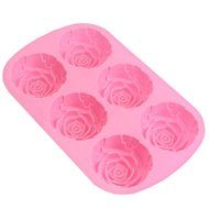 MEXUD-Silicone Soap Cake Mould Fondant Chocolate Soap Mould For Ice Cube Candy Chocolate Cake Cookie (Double -... N23