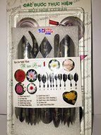 3D Jelly Tools Starter Kit - Type 1 - 3D Gelatin Art Tools - 10 pcs/set N2
