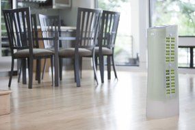 Alen Paralda HEPA Dual Airflow Tower Air Purifier for Allergies, Dust, Bacteria, and Mold N25