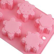 MEXUD-Silicone Soap Cake Mould Fondant Chocolate Soap Mould For Ice Cube Candy Chocolate Cake Cookie (Double -... N28