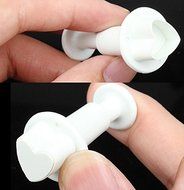 Cutter Plunger Cake Sugar Tool Love Heart 3 In 1 F, shopping