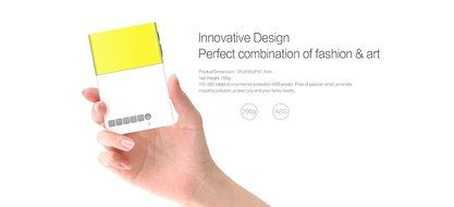 YG300 Mini Portable Projector Easyang Outdoor Cinema Theater Projector USB/SD/AV/HDMI Input Mini Pocket Projector... N6