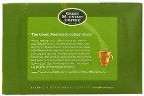 Green Mountain Coffee Breakfast Blend, Keurig K-Cups, 72 Count N168