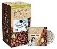 Wolfgang Puck Coffee, Breakfast in Bed Pods, 12 Gram Pods-16 count