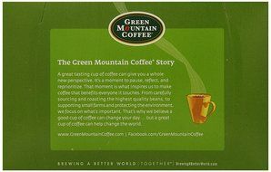 Green Mountain Coffee Breakfast Blend, Keurig K-Cups, 72 Count N175