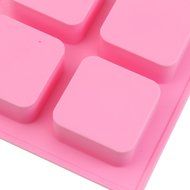 MEXUD-Silicone Soap Cake Mould Fondant Chocolate Soap Mould For Ice Cube Candy Chocolate Cake Cookie (Double -... N35