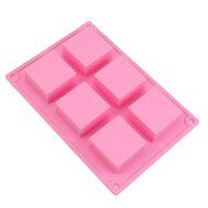 MEXUD-Silicone Soap Cake Mould Fondant Chocolate Soap Mould For Ice Cube Candy Chocolate Cake Cookie (Double -... N36