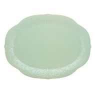 Lenox French Perle Oval Platter, White N36
