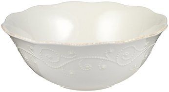 Lenox French Perle Oval Platter, White N37