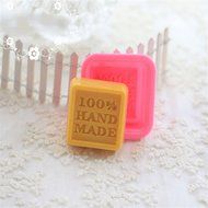 MEXUD-Silicone Soap Cake Mould Fondant Chocolate Soap Mould For Ice Cube Candy Chocolate Cake Cookie (Double -... N39