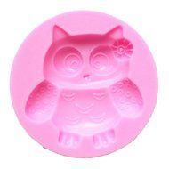 Wocuz W0078 3D Carton Owl Shape Fondant Molds Silicone Sugar Craft Tools Cake Decorating Supplies